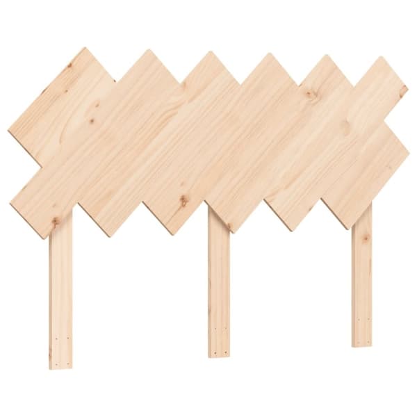 vidaXL Sengeramme med hodegavl 4FT small double heltre
