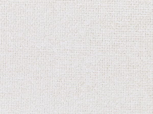 Sänky valkoinen/vaalea puu kangasverhoilu 140 x 200 cm kaareva sängynpääty MDF metallijalat moderni tyyli