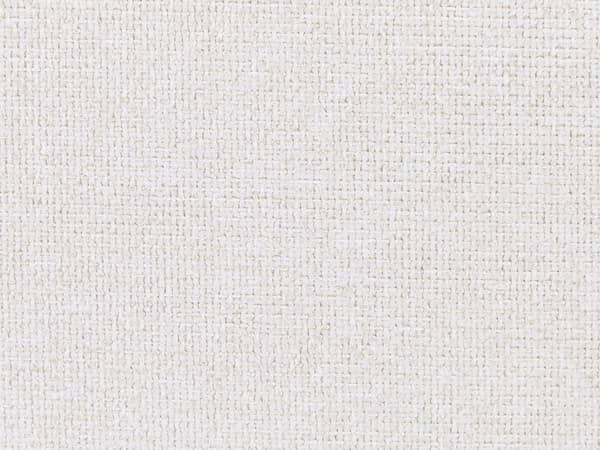 Seng med ramme hvid 180 x 200 cm polstret hovedgærde sorte metalben moderne stil