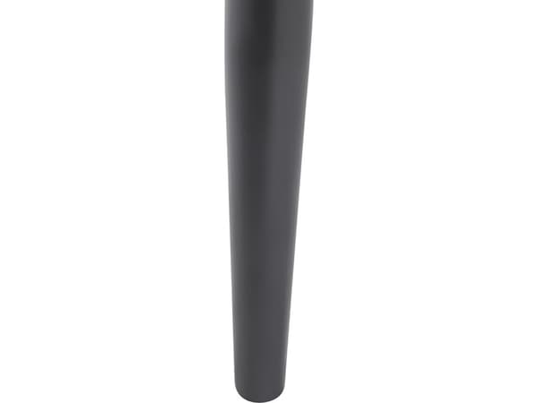 Sort metalrammeseng 160 x 200 cm lav uden hovedgærde moderne design minimalistisk