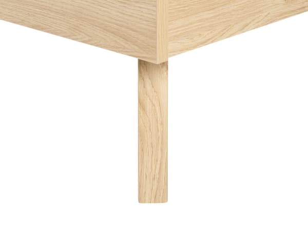 Seng Lyst Træ 160 x 200 cm Moderne Dobbeltseng Fransk Rørflet Sengegavl To Mands Seng Lav Sengeramme Minimalistisk Design