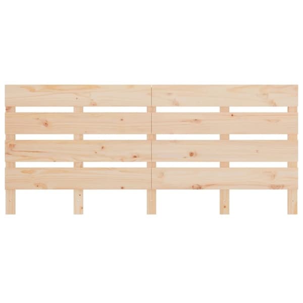 vidaXL sengeramme 120x190 cm Small Double massivt fyrretræ
