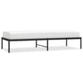 Miniatyrbillede 1 af 7: vidaXL sengeramme 75x190 cm metal sort