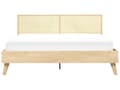 Miniatyrbilde 4 av 10: Seng Lyst tre Rotting 180 x 200 cm Sengeramme med lameller Moderne Boho Dobbeltseng Soverom