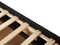 Miniatyrbillede 11 af 11: Seng med Skuffer Sort Stof 90 x 200 cm Børneseng med Opbevaring Enkeltseng Design Sengeramme Enkeltmands Seng
