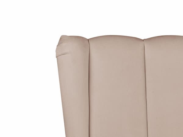 Parisänky ruskeanharmaa samettiverhoilu 180 x 200 cm tikattu pääty USB-portti moderni glamour