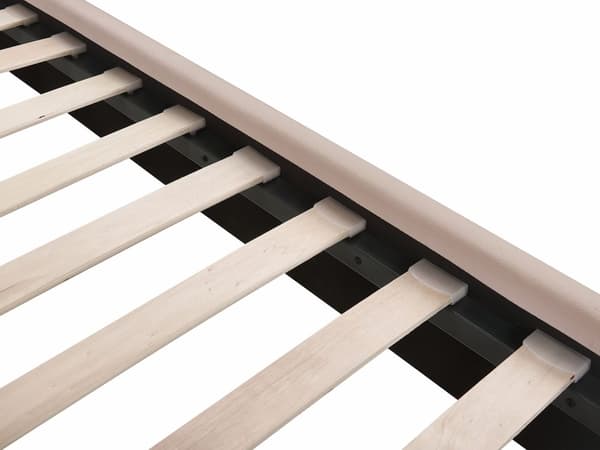 Sengeramme Taupe Fløyel 140 x 200 cm Gullfarget metallben USB-port Dekorativ sengegavl Moderne Glamorøs Dobbeltseng Soverom