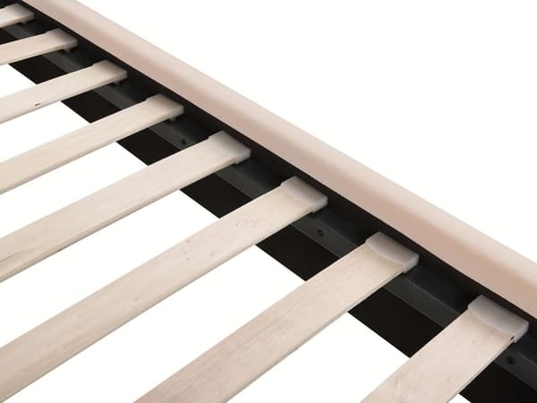 Sengeramme Beige Fløyel 140 x 200 cm Gullfarget metallben USB-port Dekorativ sengegavl Moderne Glamorøs Dobbeltseng Soverom