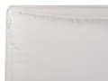 Miniatyrbild 10 av 11: Dubbelsäng Schäslong Off-White Sammet 160x200 cm Stoppad Ram Mjuk Förvaring Mysig Sovrum Modern