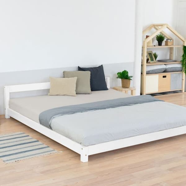 COMFY Skandinavisk dubbelsäng 160 x 200 vit