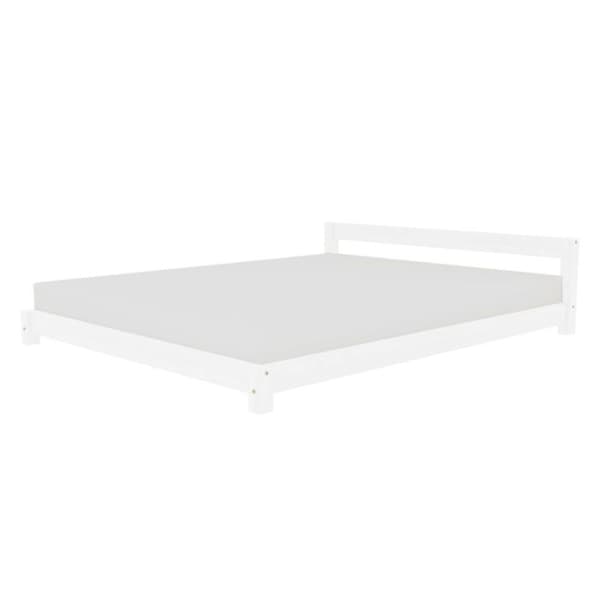 COMFY Skandinavisk dubbelsäng 160 x 200 vit