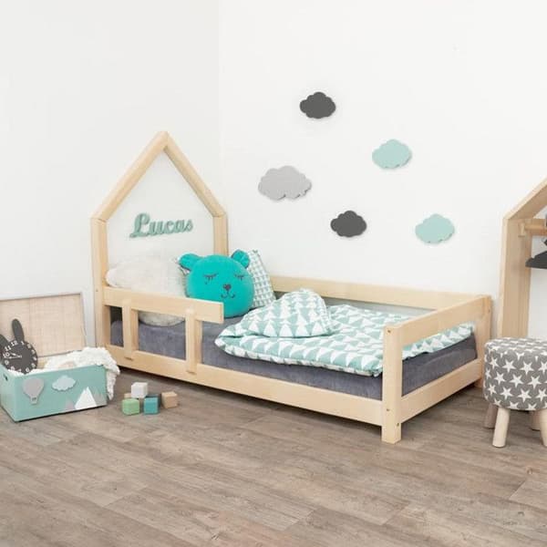 POPPI barnhyttsäng 90 x 200 natur 2