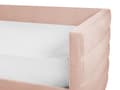 Miniatyrbilde 10 av 11: Dagseng Rosa Fløyel 90 x 200 cm Tuftet Lamellramme Skuffer Glamorøs stil Enkeltseng Soverom