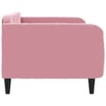 Miniatyrbillede 4 af 8: vidaXL daybed 100x200 cm velour pink