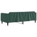 Miniatyrbillede 4 af 8: vidaXL daybed 90x200 cm velour mørkegrøn