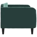Miniatyrbillede 4 af 8: vidaXL daybed 80x200 cm velour mørkegrøn