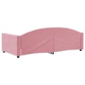 Miniatyrbillede 4 af 8: vidaXL daybed 100x200 cm velour pink