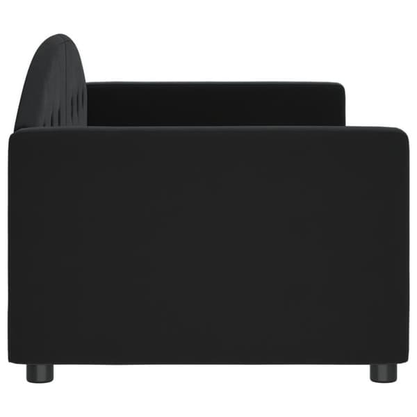 vidaXL daybed 80x200 cm velour sort