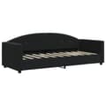 Miniatyrbillede 1 af 8: vidaXL daybed 80x200 cm velour sort