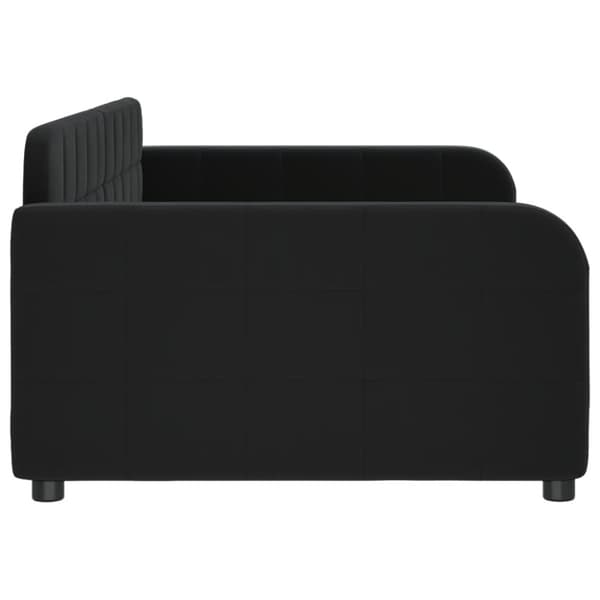 vidaXL daybed 100x200 cm velour sort