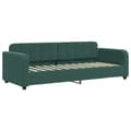 Miniatyrbillede 1 af 8: vidaXL daybed 80x200 cm velour mørkegrøn