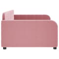 Miniatyrbild 4 av 8: vidaXL Dagbädd rosa 100x200 cm sammet