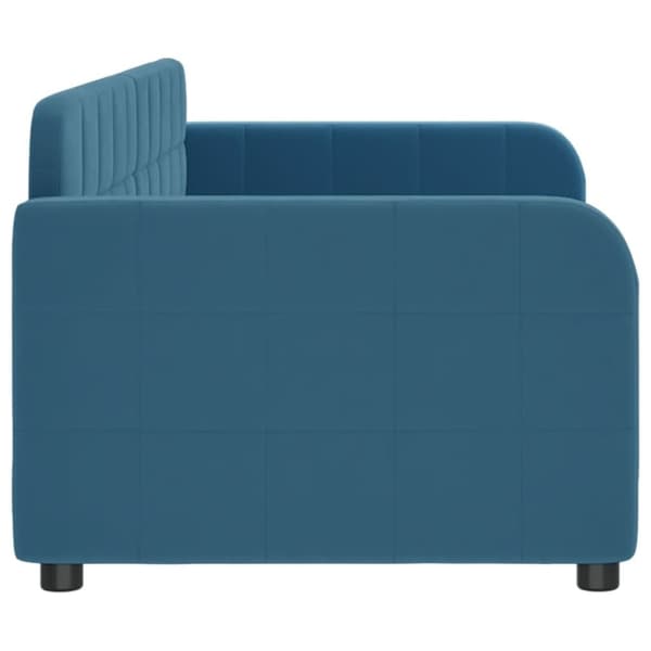 vidaXL daybed 80x200 cm velour blå