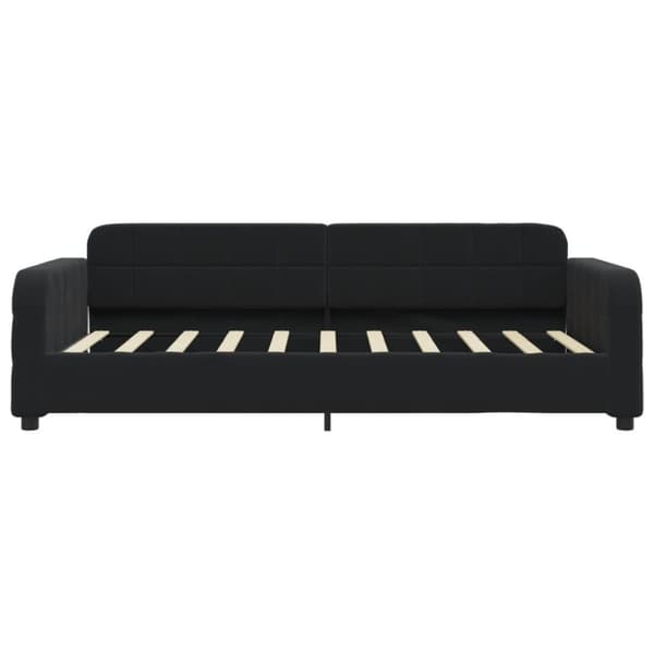 vidaXL daybed 90x190 cm velour sort