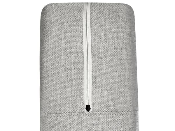 Kontinentalseng Grå Polstret Polyester med Krom Metalben 2 Personers 180 x 200 cm Komfortabel Quiltet To Mands Seng med Opbevaring
