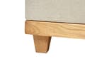 Miniatyrbillede 10 af 11: Kontinentalseng Beige Polstret Polyester 160 x 200 cm Dobbeltseng Komfortabel Quiltet To Mands Seng med Opbevaring