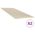 Pikkukuva 1 / 7: vidaXL Sängyn sälepohjat 2 kpl 48 sälettä 100x200 cm