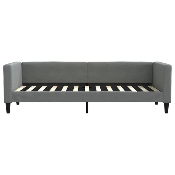vidaXL daybed med udtræk 80x200 cm stof mørkegrå