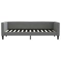 Miniatyrbillede 6 af 11: vidaXL daybed med udtræk 80x200 cm stof mørkegrå