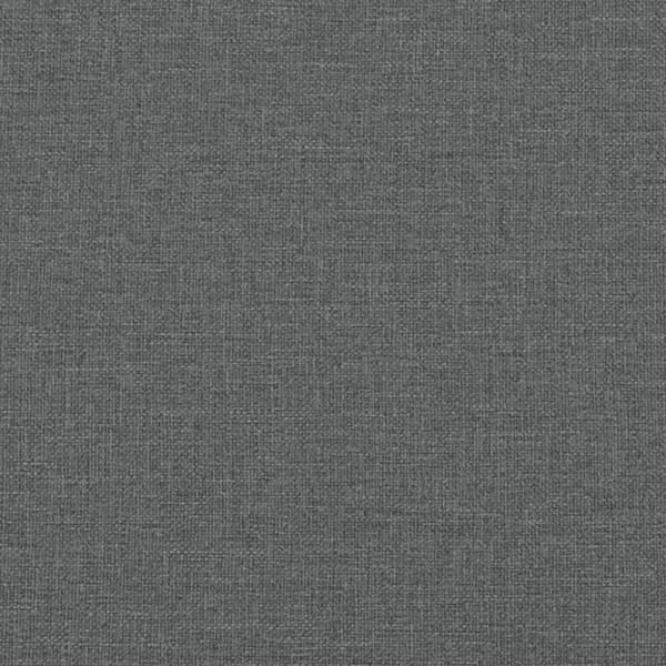 vidaXL Dagbädd utdragbar mörkgrå 80x200 cm tyg