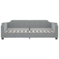 Miniatyrbillede 5 af 11: vidaXL daybed med udtræk 80x200 cm stof lysegrå