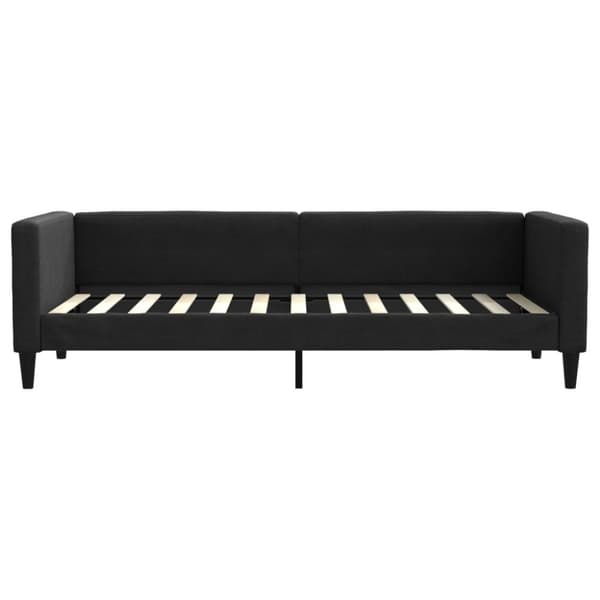 vidaXL daybed med madras 80x200 cm stof sort