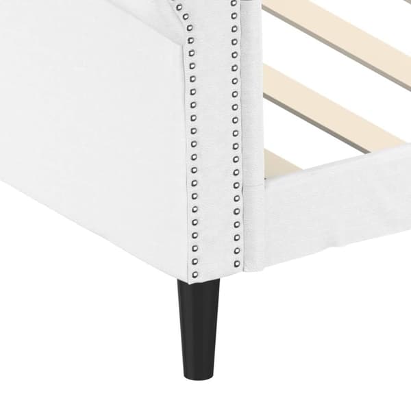 vidaXL daybed 90x200 cm kunstlæder hvid