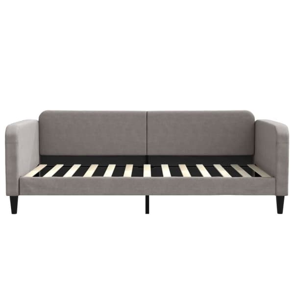 vidaXL Dagbädd taupe 100x200 cm tyg