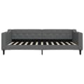 Miniatyrbillede 3 af 8: vidaXL daybed 100x200 cm stof mørkegrå