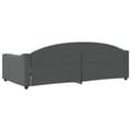 Miniatyrbillede 5 af 8: vidaXL daybed 100x200 cm stof mørkegrå