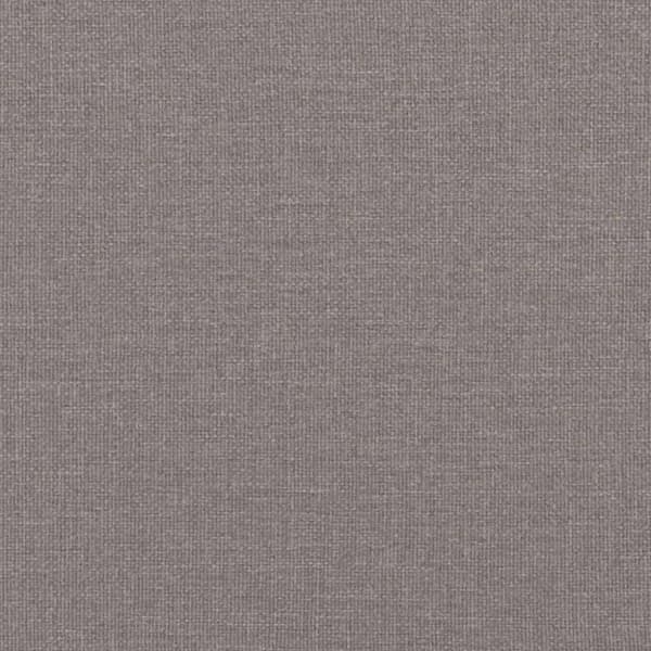 vidaXL Dagbädd taupe 90x200 cm tyg