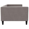 Miniatyrbillede 3 af 8: vidaXL daybed 90x200 cm stof gråbrun