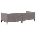 Miniatyrbillede 4 af 8: vidaXL daybed 90x200 cm stof gråbrun