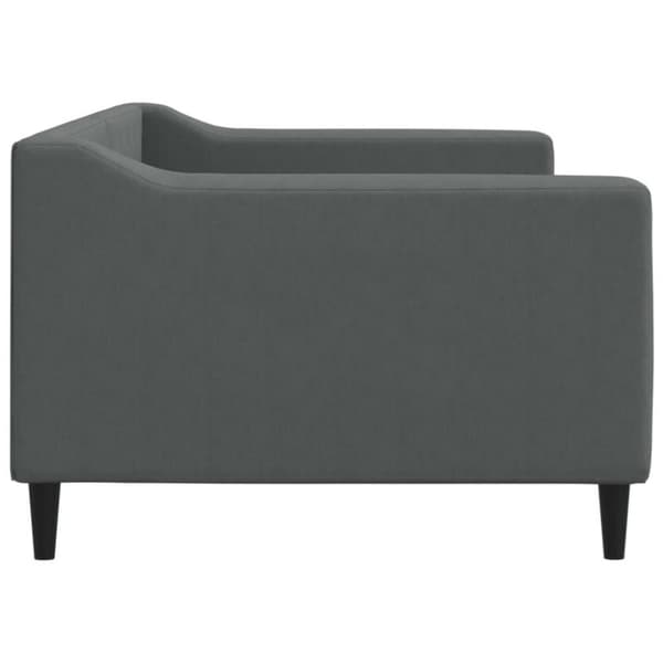 vidaXL Dagbädd mörkgrå 90x200 cm tyg