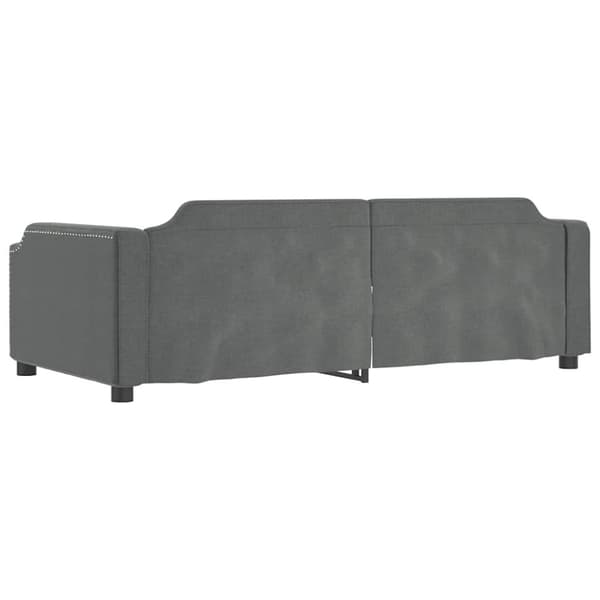 vidaXL daybed 80x200 cm stof mørkegrå