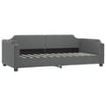 Miniatyrbillede 2 af 8: vidaXL daybed 80x200 cm stof mørkegrå