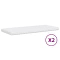Miniatyrbillede 7 af 11: vidaXL daybed med udtræk og madras 90x200 cm stof lysegrå