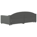 Miniatyrbillede 5 af 11: vidaXL daybed med udtræk 90x200 cm stof mørkegrå