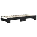 Miniatyrbillede 8 af 11: vidaXL daybed med udtræk 90x200 cm stof sort
