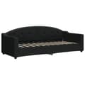 Miniatyrbillede 5 af 11: vidaXL daybed med udtræk og madras 80x200 cm stof sort